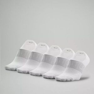 Lululemon Mens Power Stride No-Show Socks 5-Pack
